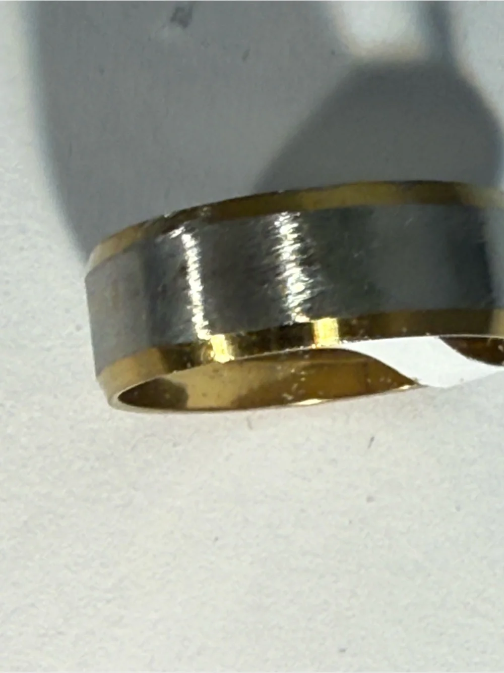 Bundle of 10 Stainless Steel Rings NWT - Black and Gold Accent- Mixed Design